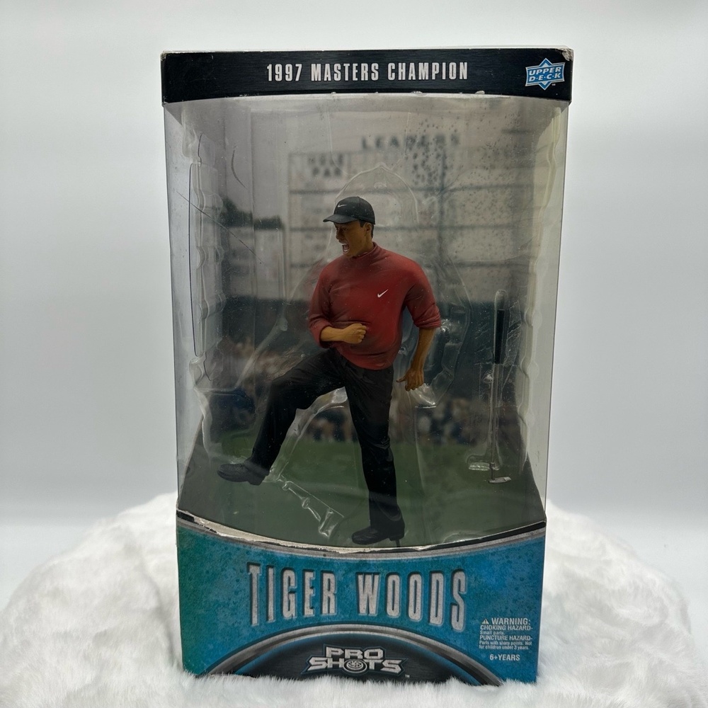2008 Upper Deck Pro‎ Shots Tiger Woods 1997 Masters Golf Champion Action Figure